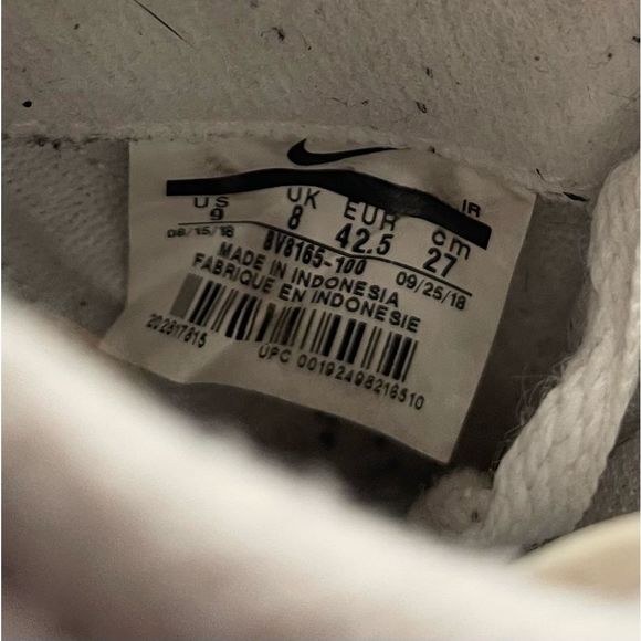 Nike Sneakers Mens 9M Classic Cortez X Nathan Bell White BV8165-100 Low Lace Up main image 7